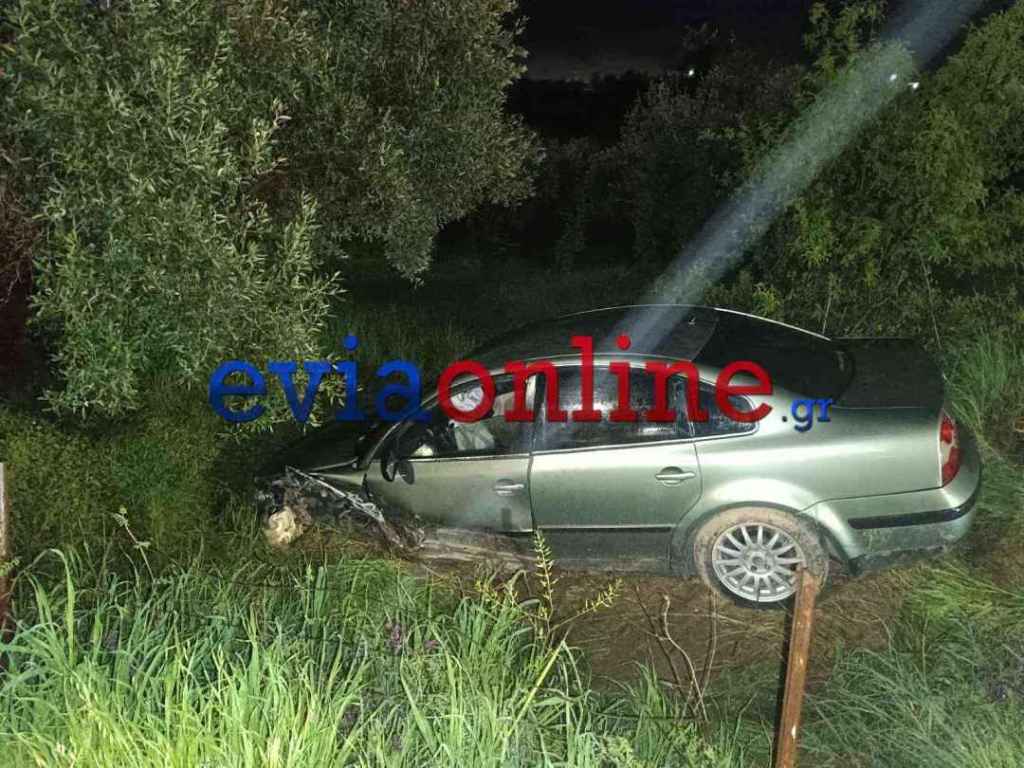 Εύβοια: Σφοδρή σύγκρουση τεσσάρων αυτοκινήτων - Ο οδηγός του ενός οχήματος εξαφανίστηκε 