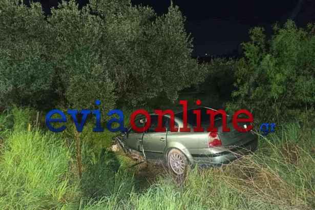 Εύβοια: Σφοδρή σύγκρουση τεσσάρων αυτοκινήτων - Ο οδηγός του ενός οχήματος εξαφανίστηκε 