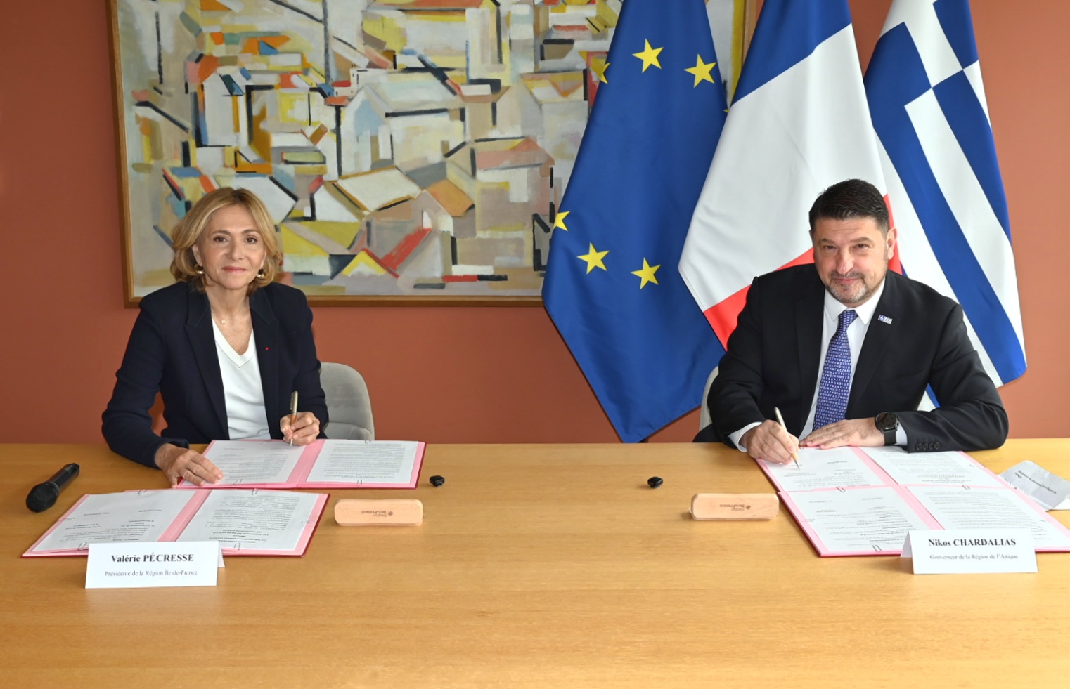 Χαρδαλιάς: «Στρατηγική συμμαχία της Περιφέρειας Αττικής με τη Μητροπολιτική Περιφέρεια του Παρισιού»
