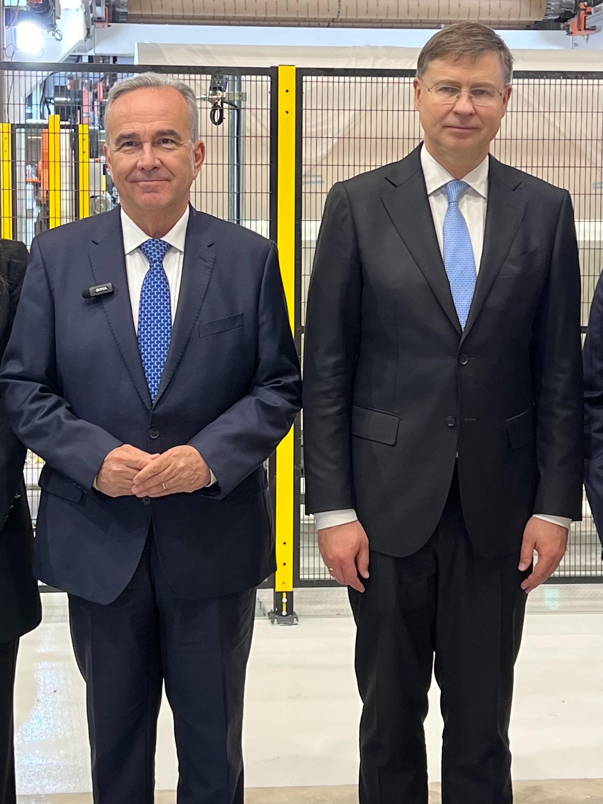 Επίσκεψη Παπαθανάση-Ντομπρόβσκις 