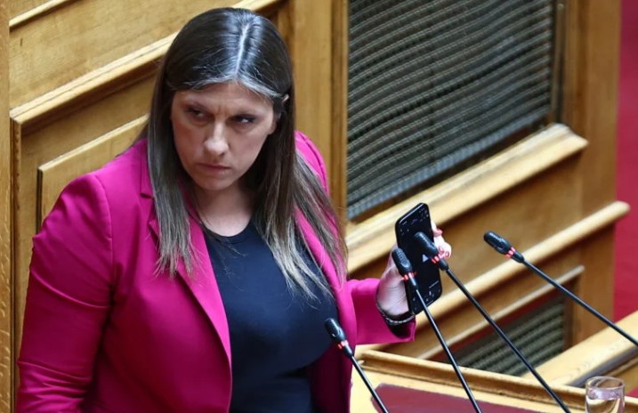 Η Κωνσταντοπούλου έπαιξε στη Βουλή ηχητικό απόσπασμα για τον στολίσκο για τη Γάζα