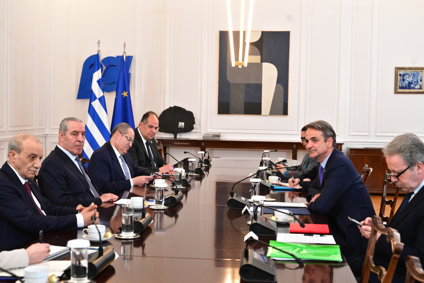 Μητσοτάκης: Θετικές εξελίξεις στη Μέση Ανατολή