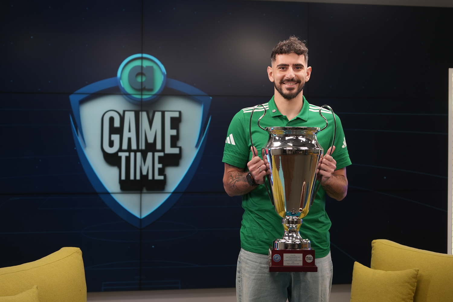 O Θανάσης Πρωτοψάλτης στο Allwyn Game Time