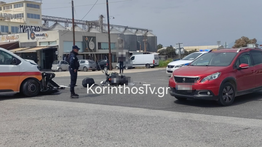 Κορινθία: Νεκρός μοτοσικλετιστής που συγκρούστηκε με φορτηγάκι