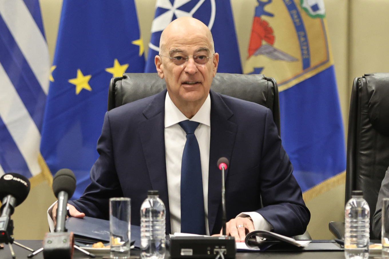 Συνάντηση Δένδια με Κουμπίλιους