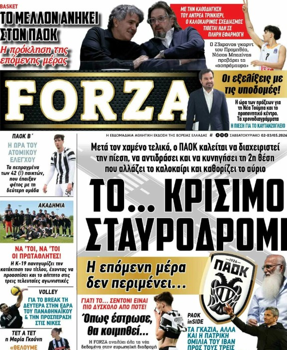 Τα πρωτοσέλιδα των εφημερίδων