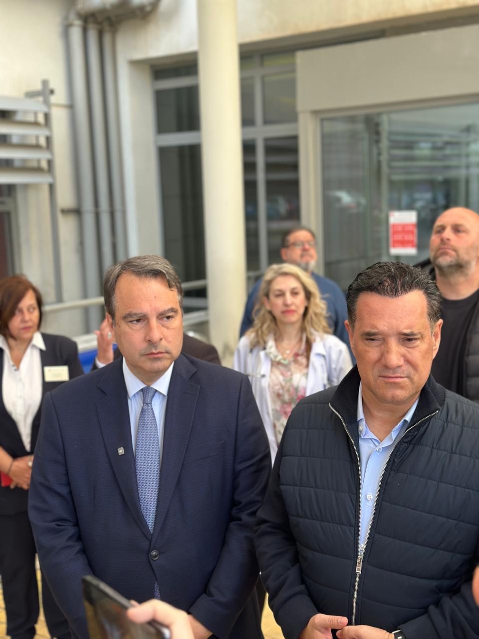 Επίσκεψη Γεωργιάδη στα Νοσοκομεία Αγρινίου και Μεσολογγίου