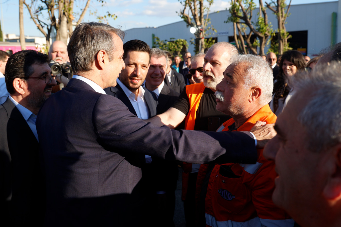 Μητσοτάκης εκδήλωση Μέσα Μεταφοράς