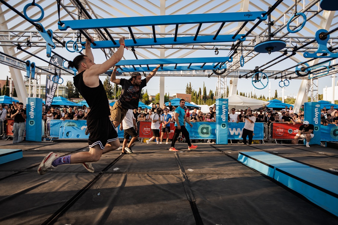 Από το ΟΑΚΑ στην... Ιαπωνία: Το Allwyn Fitness Challenge (Ninja Warrior) που απογείωσε το BeWell Festival