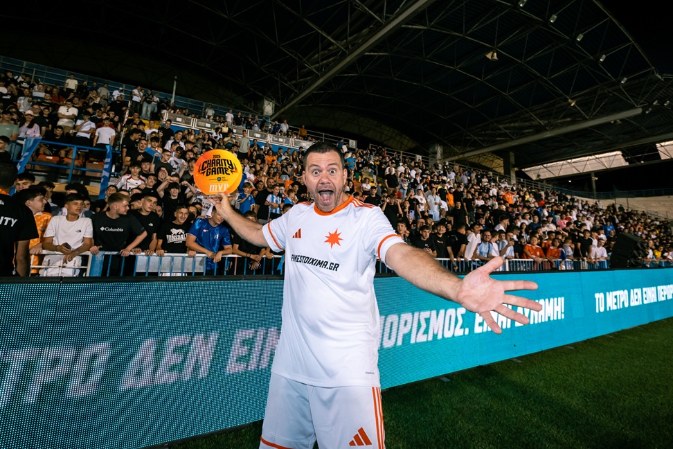 Ο MVP του αγώνα Ευτύχης Μπλέτσας