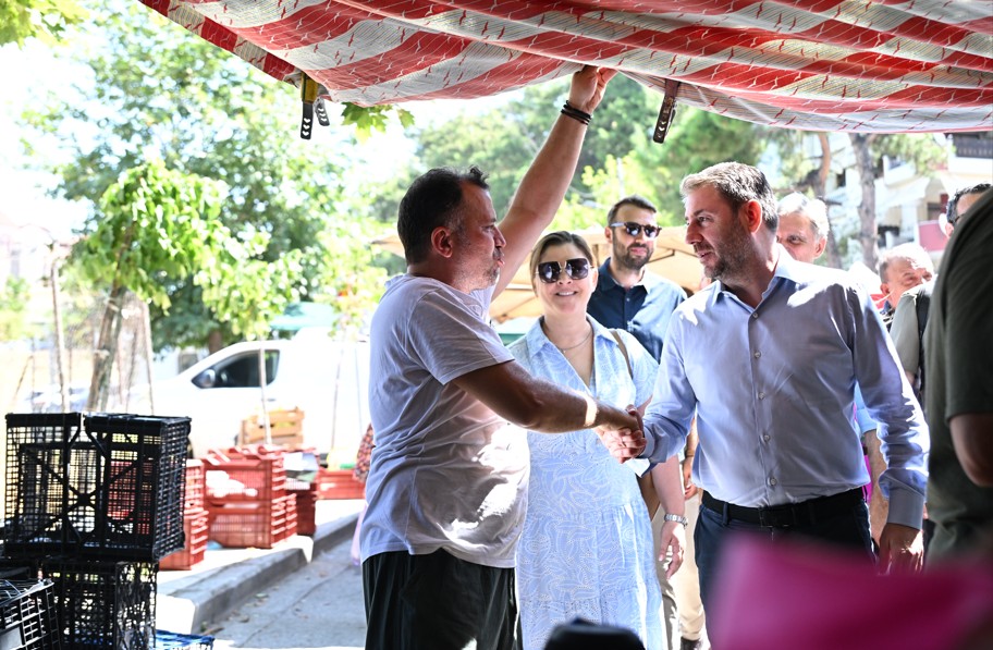 Επίσκεψη Ανδρουλάκη στον δήμο Νεάπολης – Συκεών στη Θεσσαλονίκη