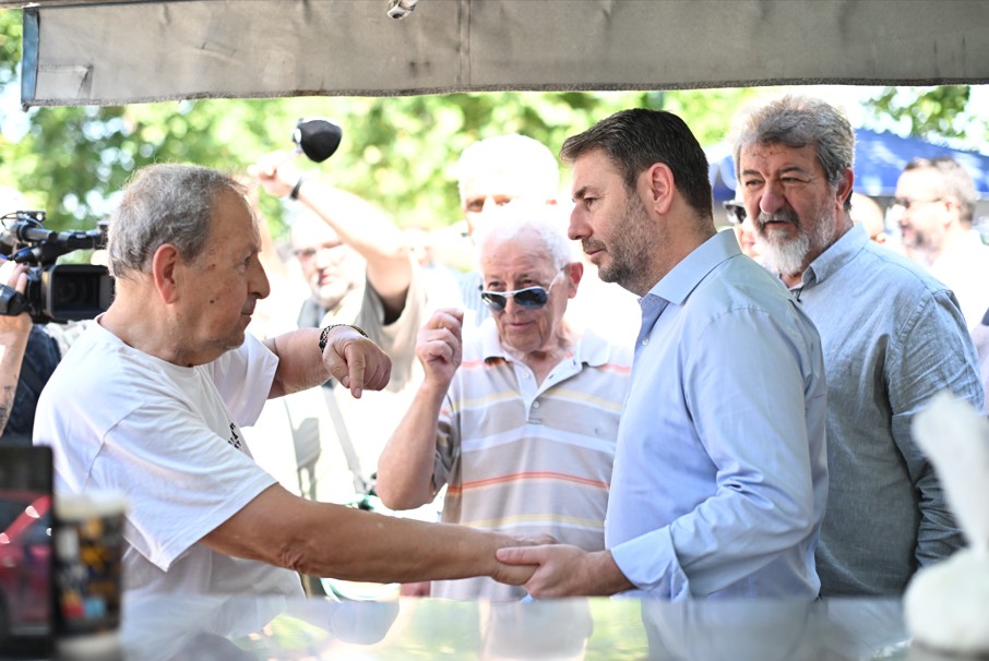 Επίσκεψη Ανδρουλάκη στον δήμο Νεάπολης – Συκεών στη Θεσσαλονίκη
