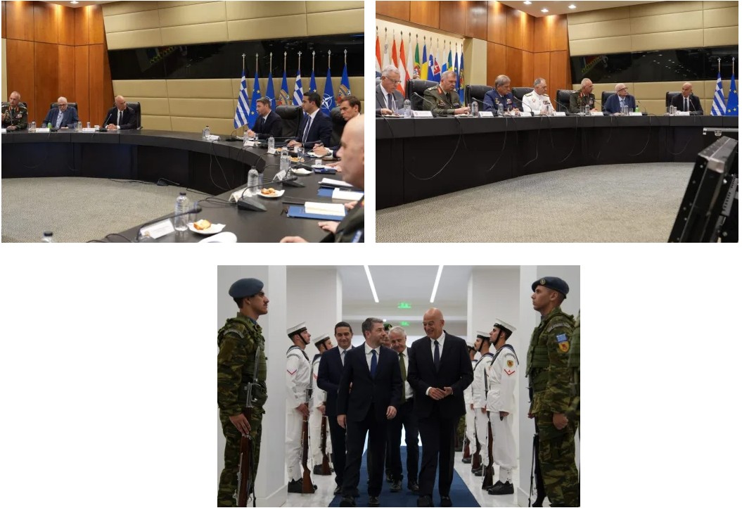 Τι συζήτησαν Δένδιας και Ανδρουλάκη στο υπουργείο Εθνικής Άμυνας