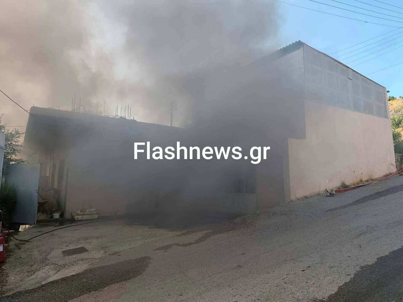 Χανιά: Έκρηξη σε εργαστήριο επισκευής σκαφών