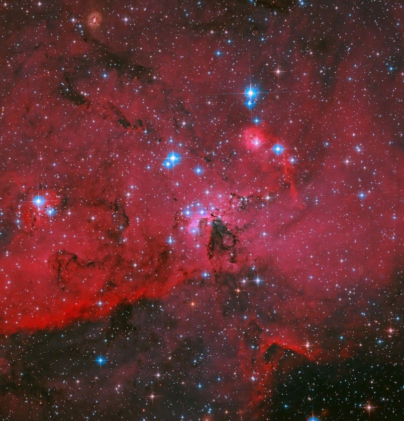 Το «Hubble» παρουσιάζει εντυπωσιακό εκπληκτικό νεφέλωμα «καλειδοσκόπιο»