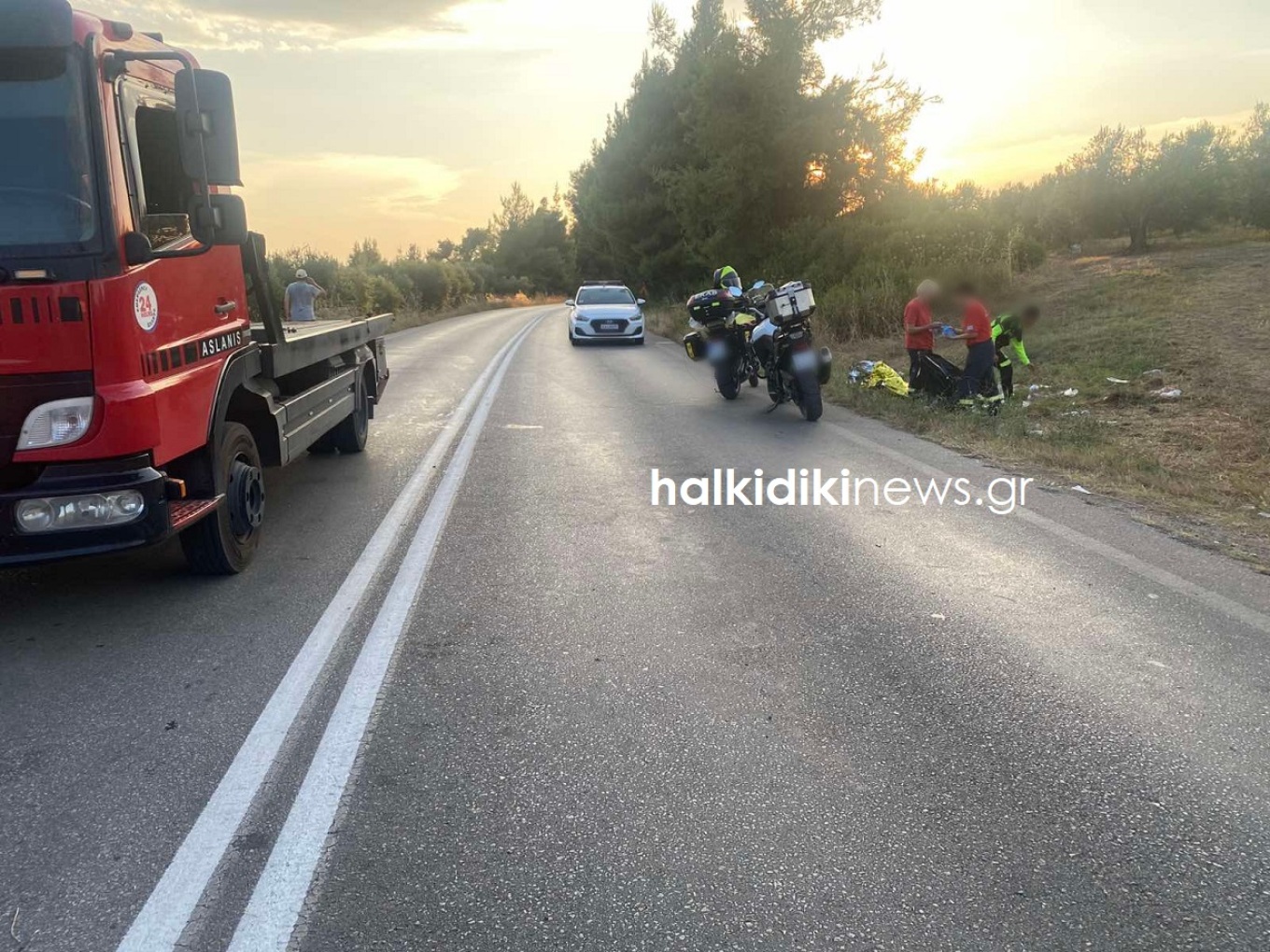 Θανατηφόρο τροχαίο στη Χαλκιδική