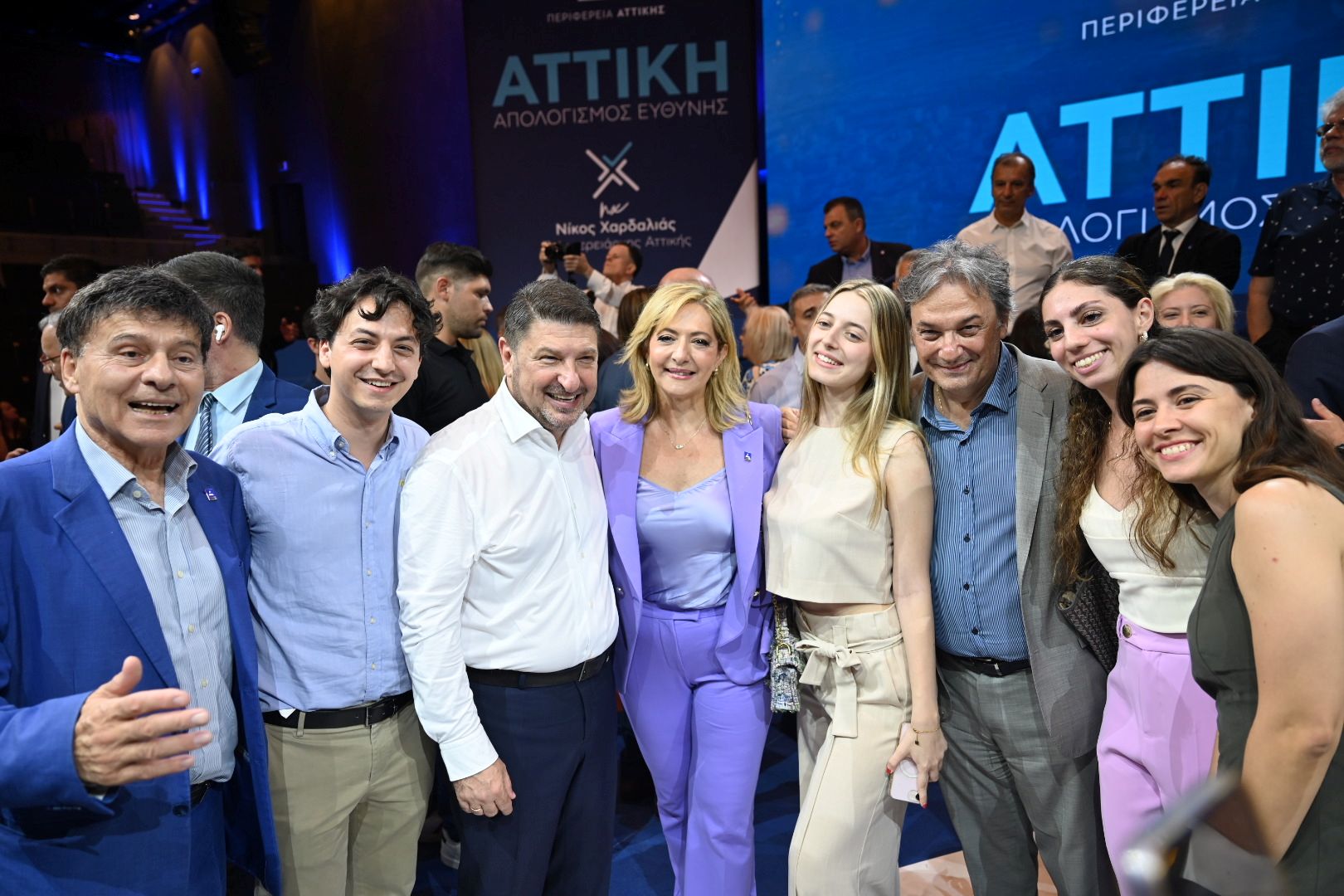 Πάνω από 3.500 πολίτες στην εκδήλωση για τον απολογισμό των 30 μηνών της διοίκησης της Περιφέρειας Αττικής