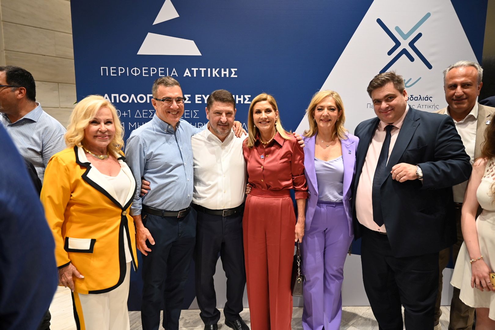 Πάνω από 3.500 πολίτες στην εκδήλωση για τον απολογισμό των 30 μηνών της διοίκησης της Περιφέρειας Αττικής