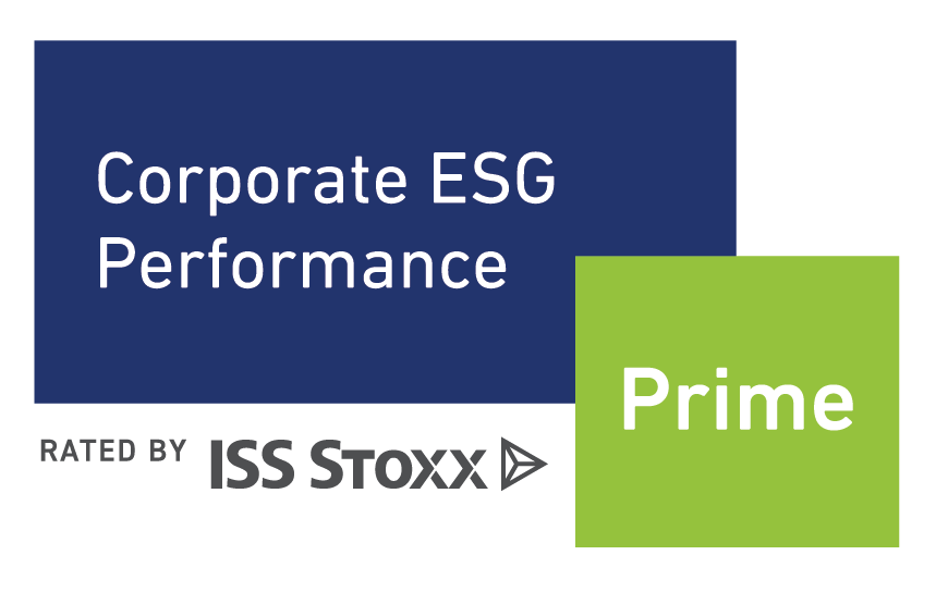 ISS Stoxx ESG Corporate Rating Prime Badge