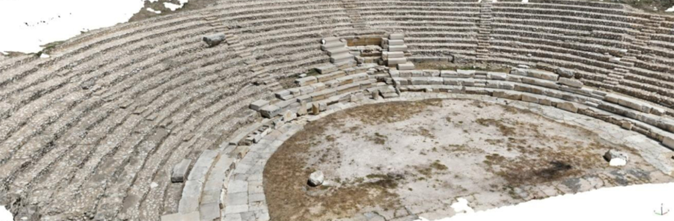 Αρχαία Νικόπολη: Προχωρά η αποκατάσταση του κάτω κοίλου στο Μεγάλο Θέατρο
