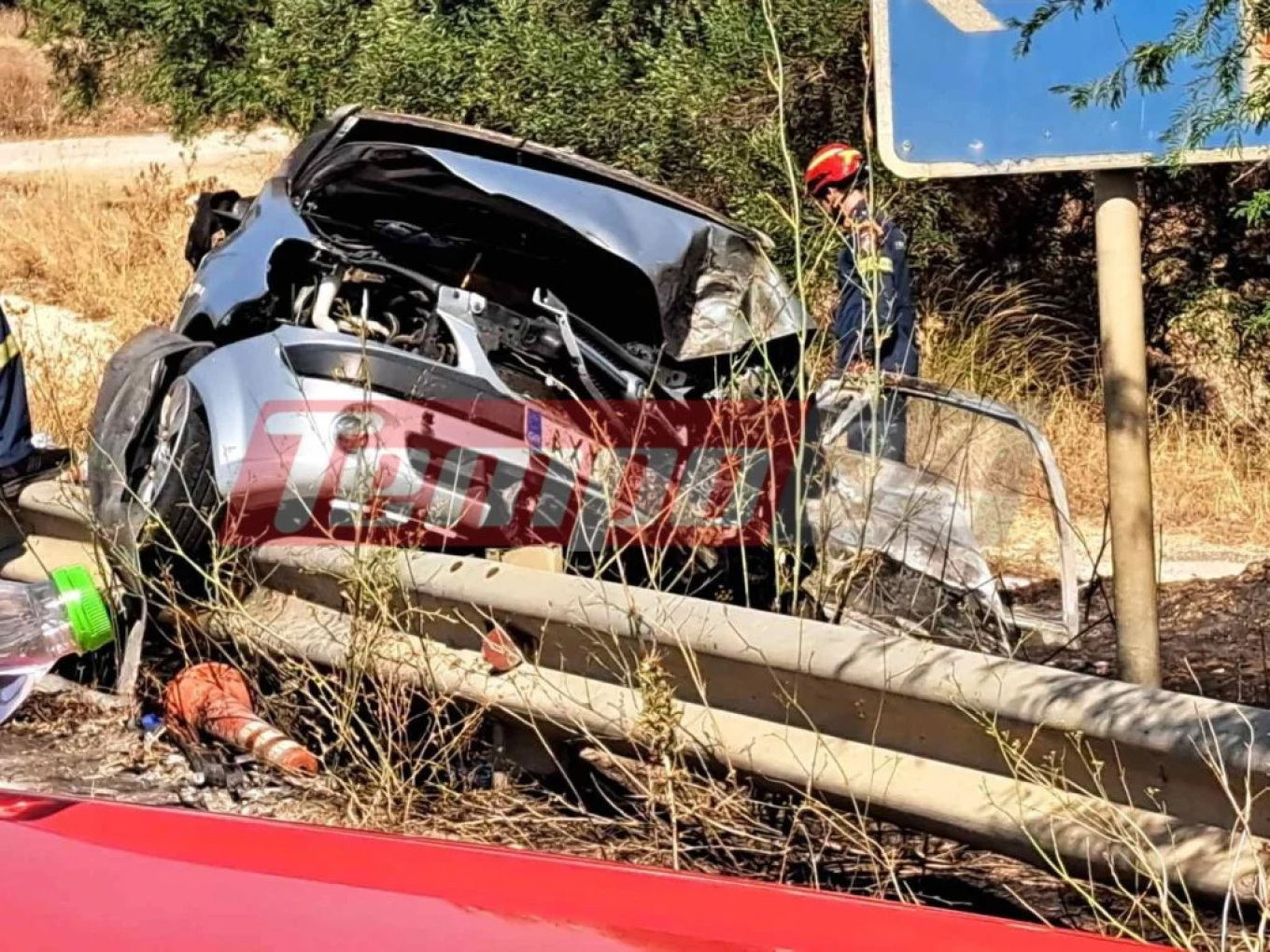 Θανατηφόρο τροχαίο στην Κάτω Αχαΐα: Απανθρακώθηκε οδηγός σε σύγκρουση δύο αυτοκινήτων
