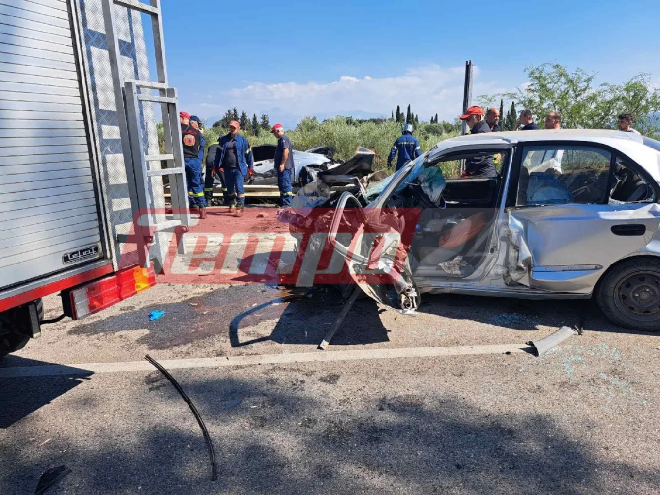 Θανατηφόρο τροχαίο στην Κάτω Αχαΐα: Απανθρακώθηκε οδηγός σε σύγκρουση δύο αυτοκινήτων