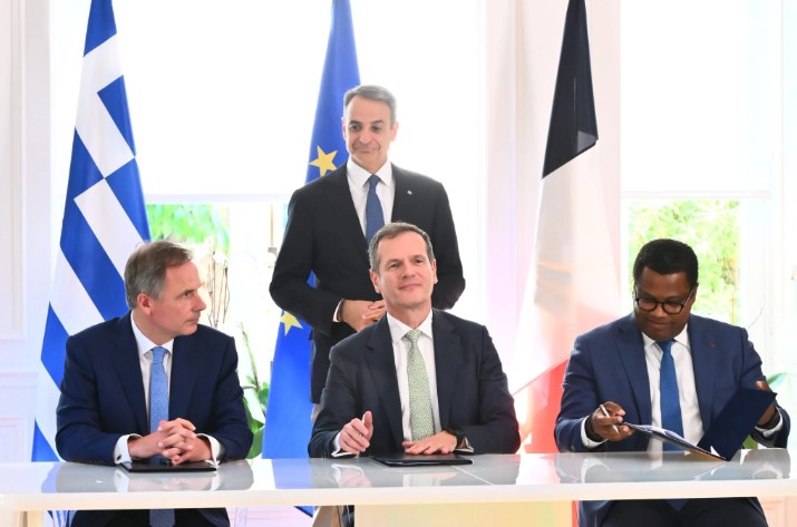 Υπεγράφη η συμφωνία με τη γαλλική εταιρεία «Meridiam» για την ηλεκτρική διασύνδεση Ελλάδας-Κύπρου