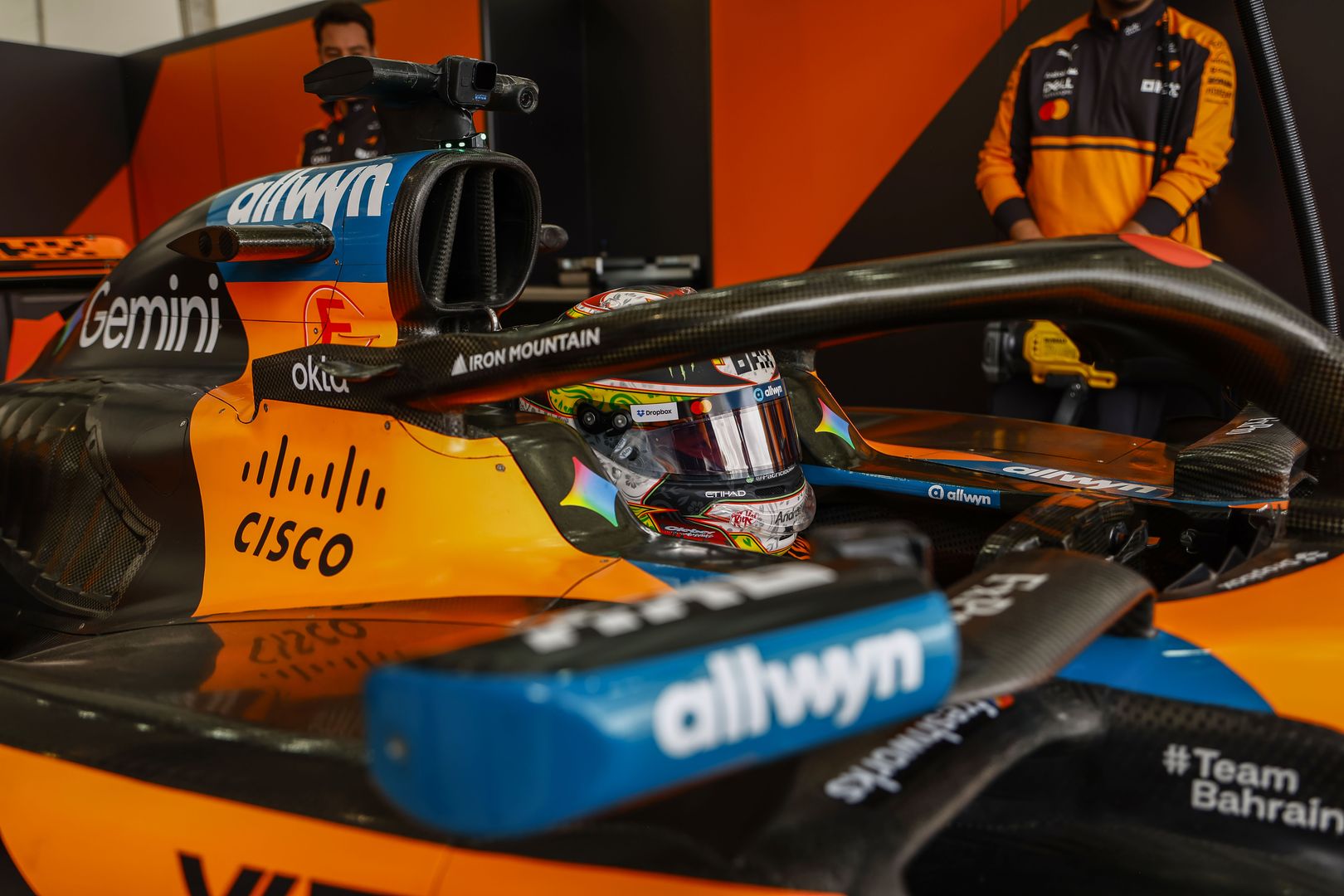  Στιγμιότυπα από το  "Allwyn x McLaren Racing: Live in Athens"