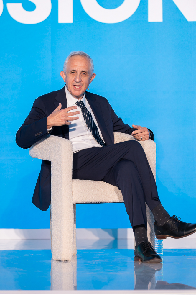 John Josephakis, Global VP of HPC / AI / Supercomputing της NVIDIA και Παναγιώτης Καραμπίνης, Regional Managing Director for Europe at Endeavor & Managing Director at Endeavor Greece John Josephakis