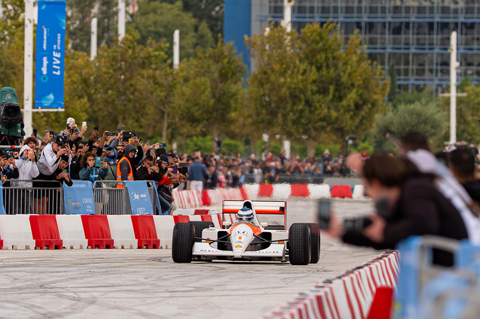 H McLaren MP4/6 του Ayrton Senna