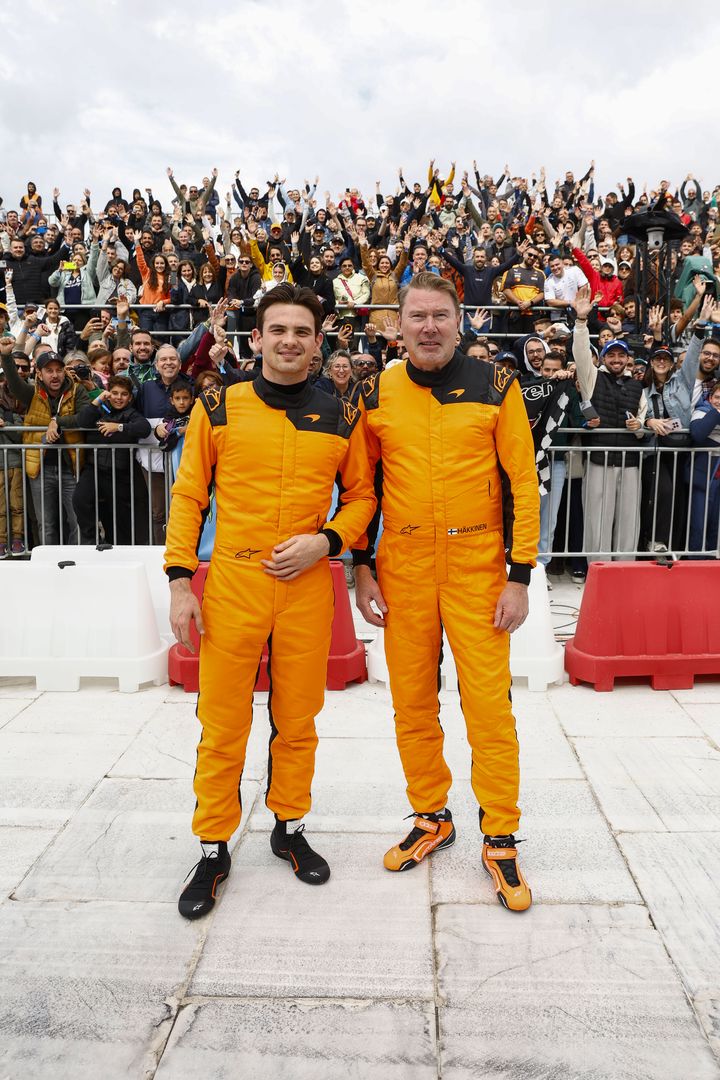 Pato O'Ward και Mika Häkkinen