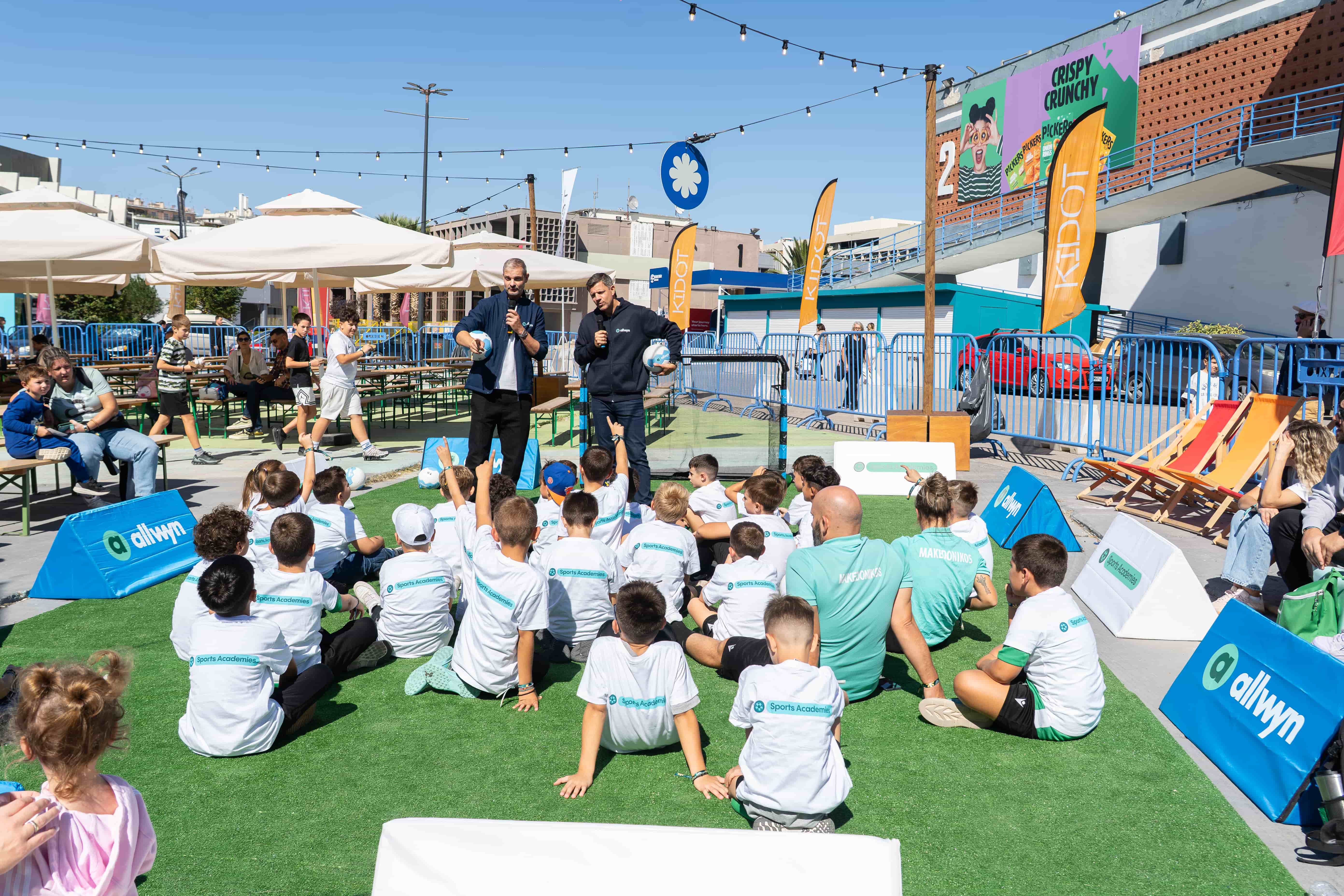 Οι Αθλητικές Ακαδημίες Allwyn στο 8ο KIDOT Festival: Μια ξεχωριστή αθλητική εμπειρία για παιδιά και γονείς