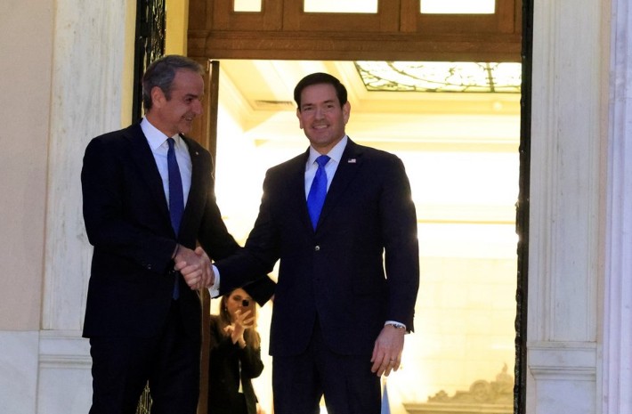 Μητσοτάκης Ρούμπιο 